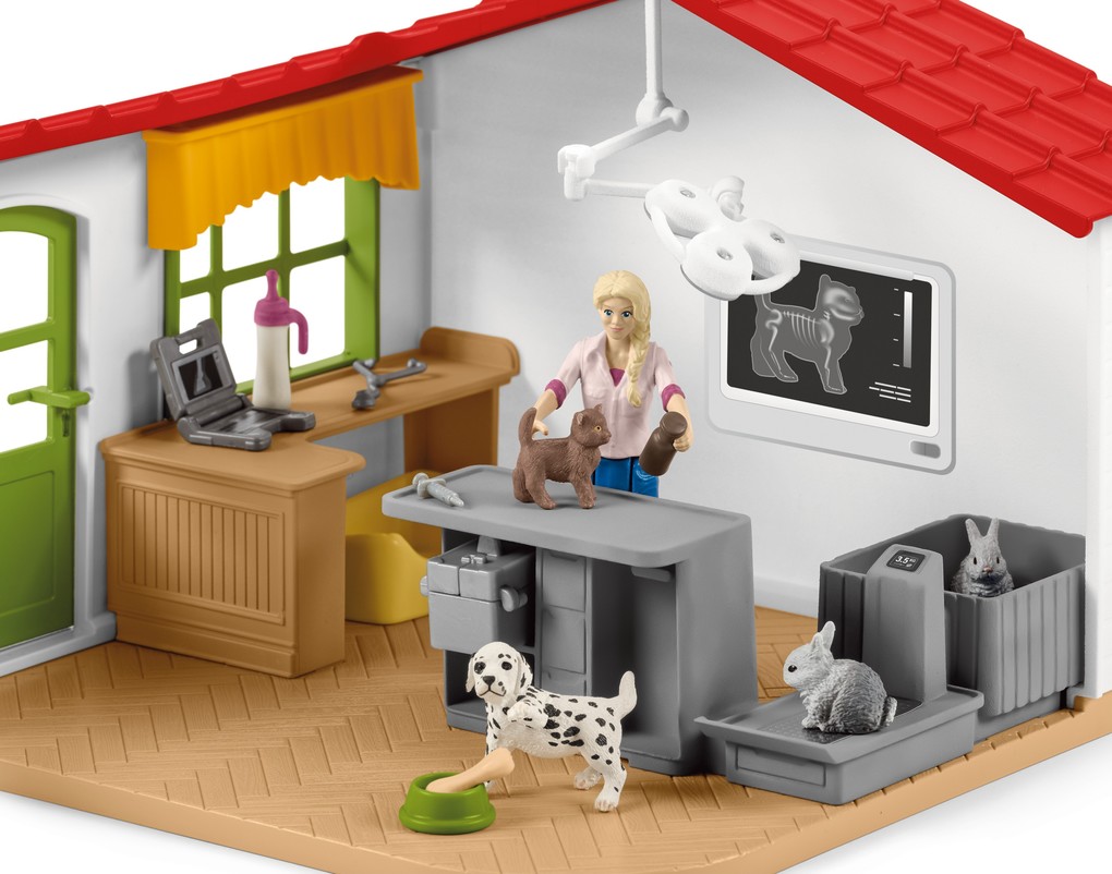 Weitere Ansicht: Schleich Farm World 42502 - Tierarzt-Praxis mit Haustieren