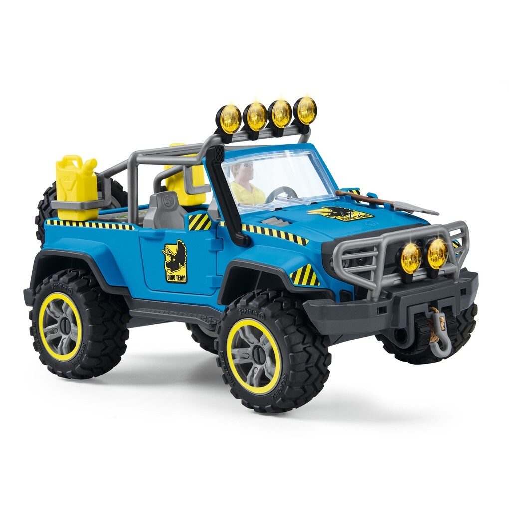 Weitere Ansicht: Schleich Dinosaurs 41464 - Geländewagen mit Dino-Außenposten