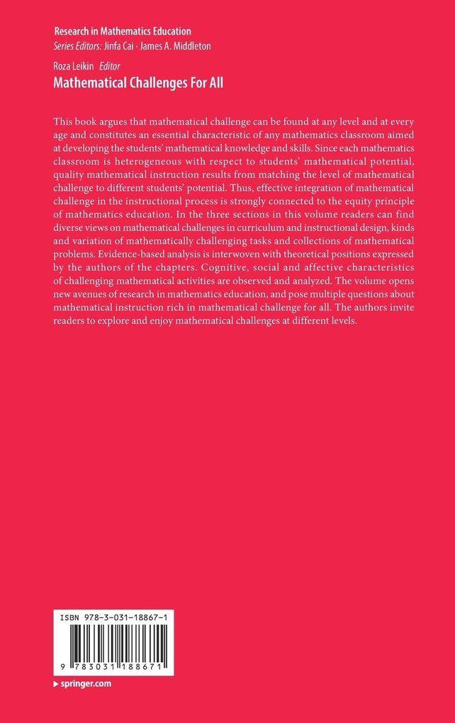 Weitere Ansicht: Mathematical Challenges For All