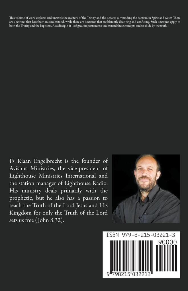 Weitere Ansicht: The Trinity and the Baptism | Riaan Engelbrecht
