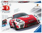 Produktbild: Ravensburger 3D Puzzle 11558 - Porsche 911 GT3 Cup im Salzburg Design - Die berühmte Fahrzeug und Sportwagen Ikone im legendären Design als 3D Puzzle Auto