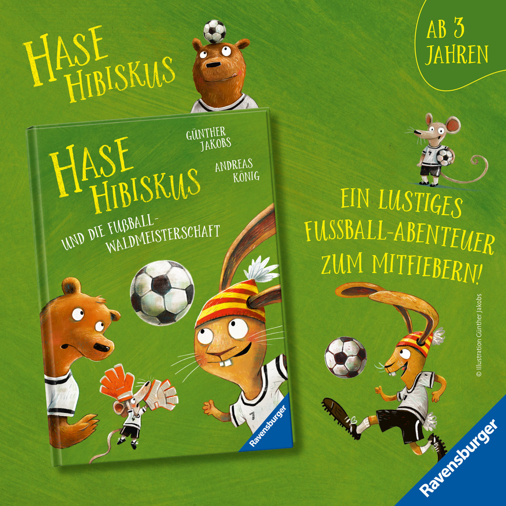 Weitere Ansicht: Hase Hibiskus und der Schnupfenschnäuz | Andreas König