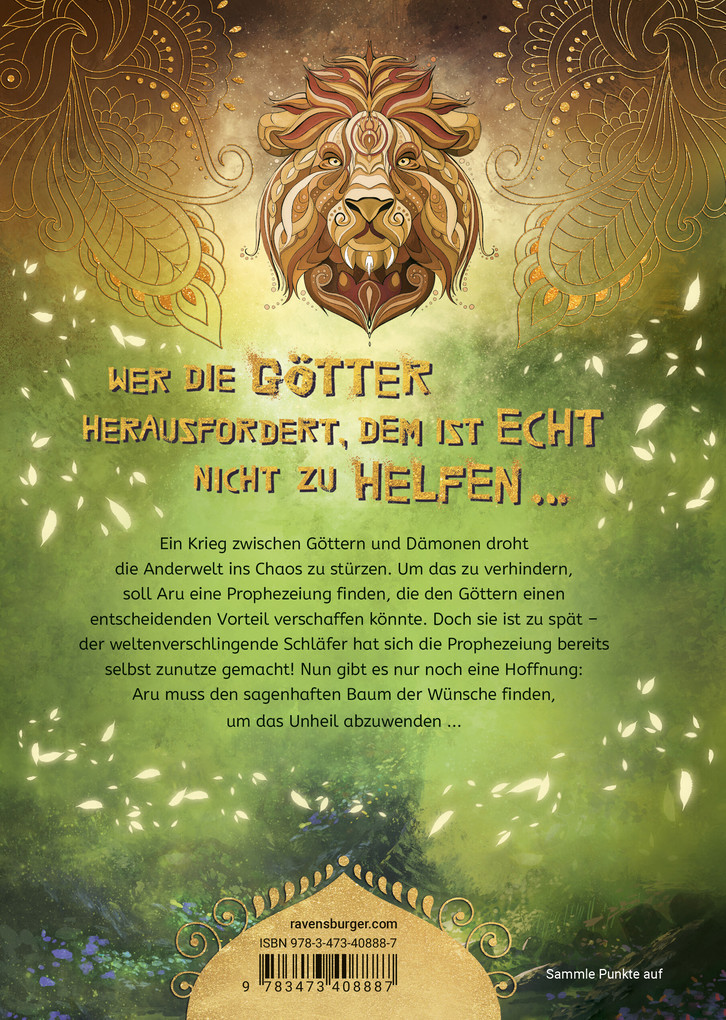 Weitere Ansicht: Aru gegen die Götter, Band 3: Das Geheimnis des Wunschbaums | Roshani Chokshi