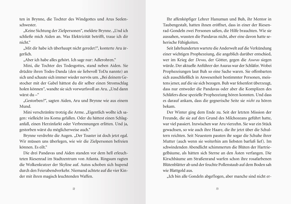 Weitere Ansicht: Aru gegen die Götter, Band 3: Das Geheimnis des Wunschbaums | Roshani Chokshi