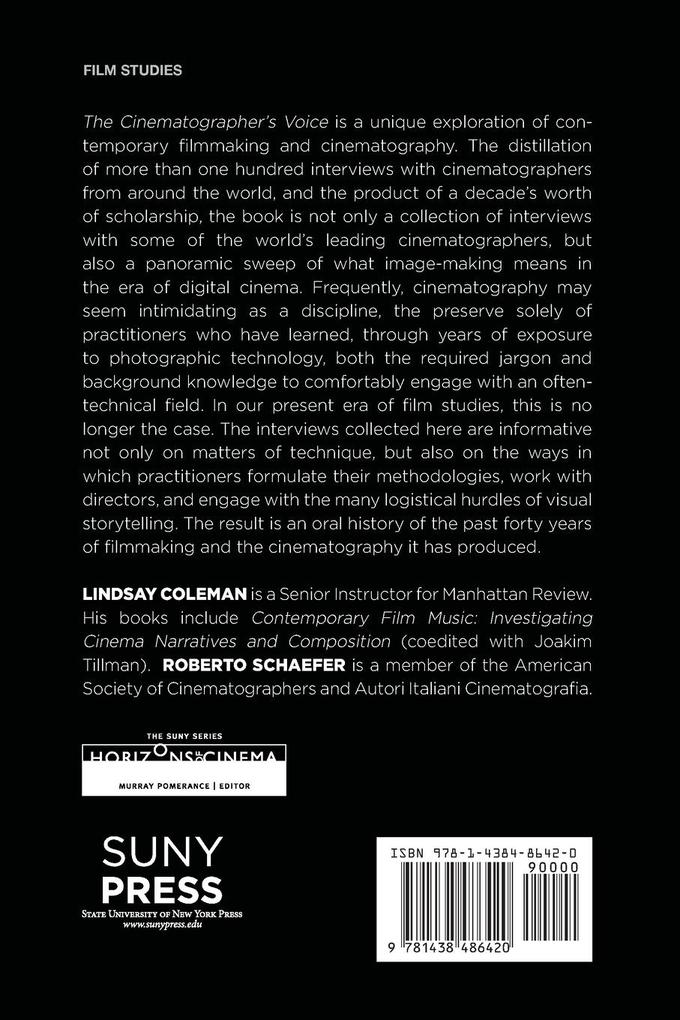 Weitere Ansicht: The Cinematographer's Voice