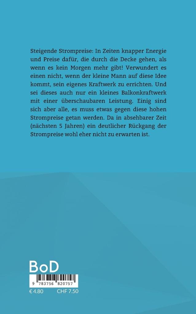 Weitere Ansicht: Mein Balkonkraftwerk | J. R. Lucas Wolf