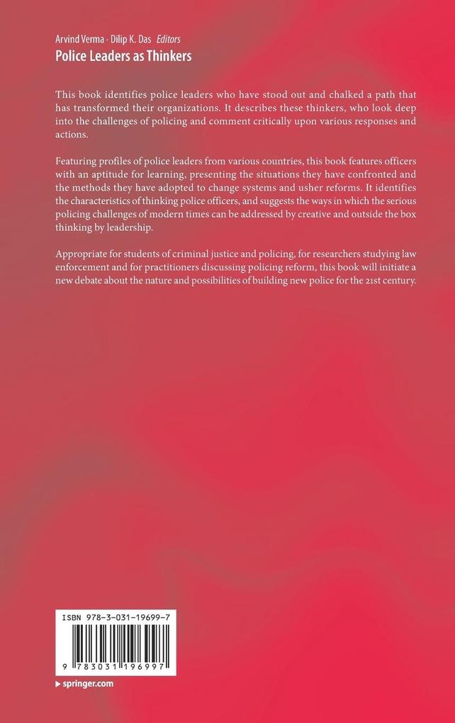 Weitere Ansicht: Police Leaders as Thinkers