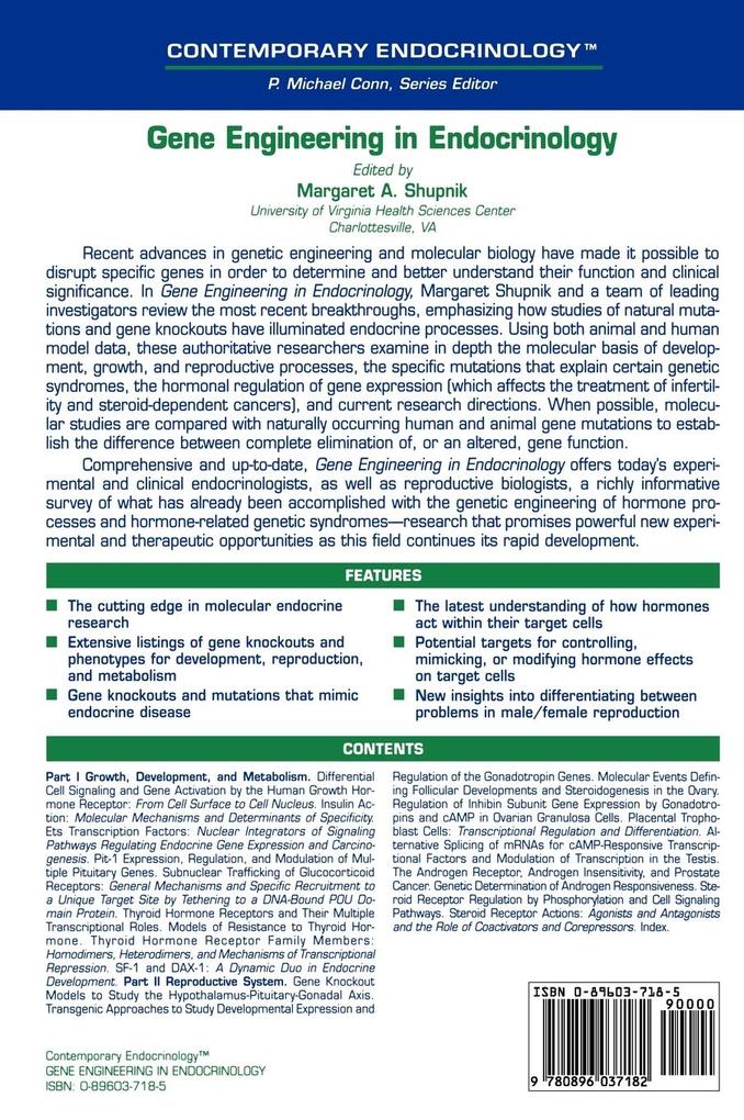 Weitere Ansicht: Gene Engineering in Endocrinology