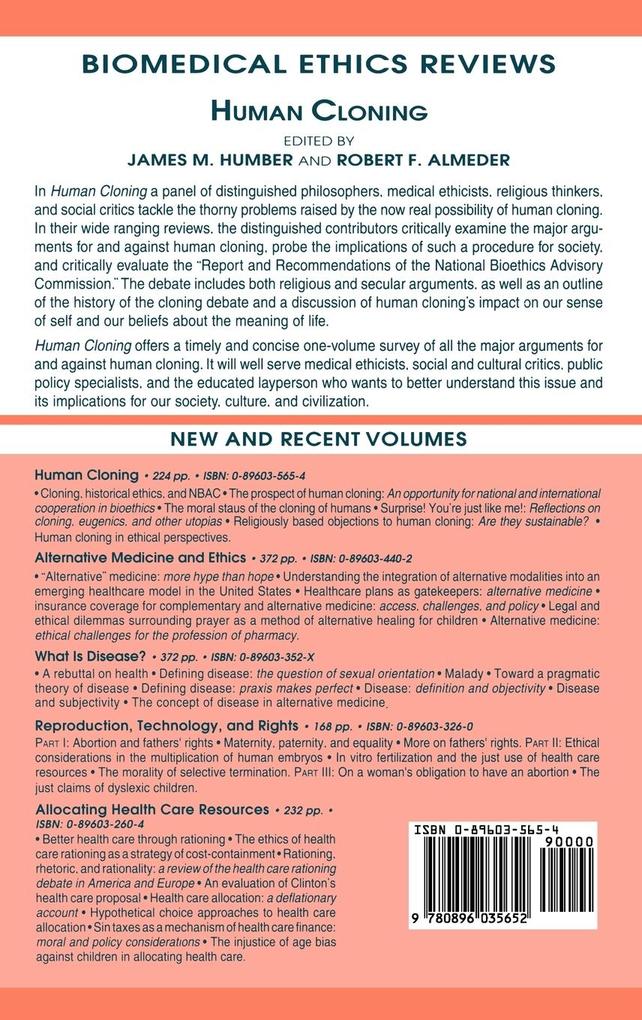 Weitere Ansicht: Human Cloning