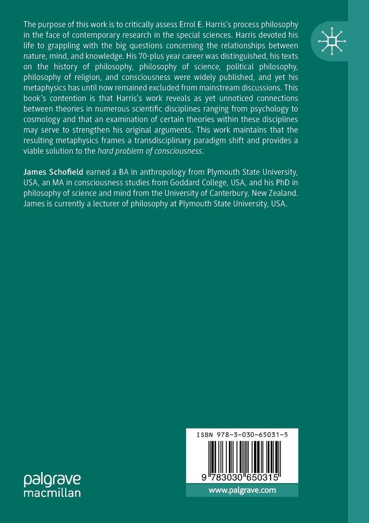 Weitere Ansicht: A Phenomenological Revision of E. E. Harris's Dialectical Holism | James Schofield