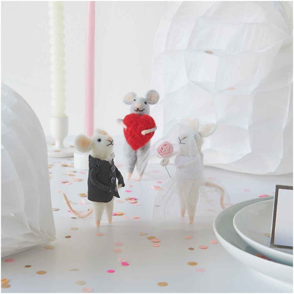 Weitere Ansicht: Filzmaus Bräutigam