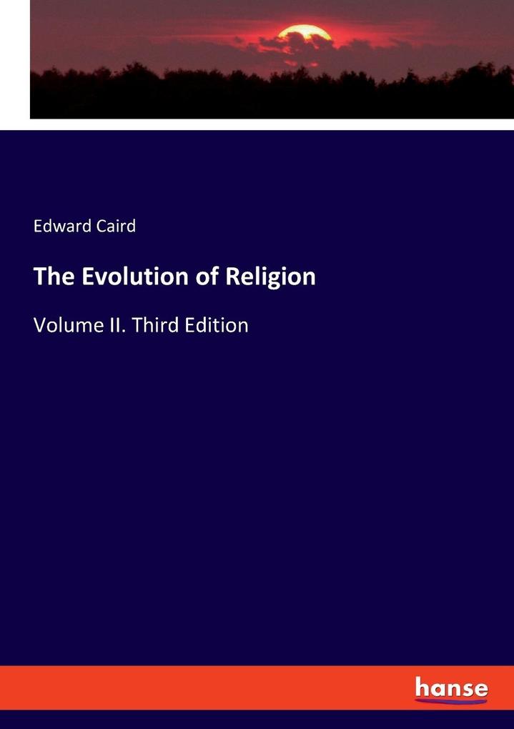 Produktbild: The Evolution of Religion | Edward Caird