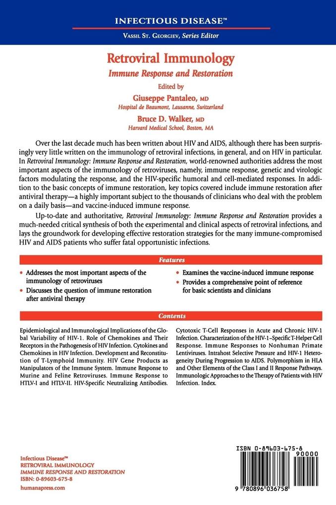 Weitere Ansicht: Retroviral Immunology