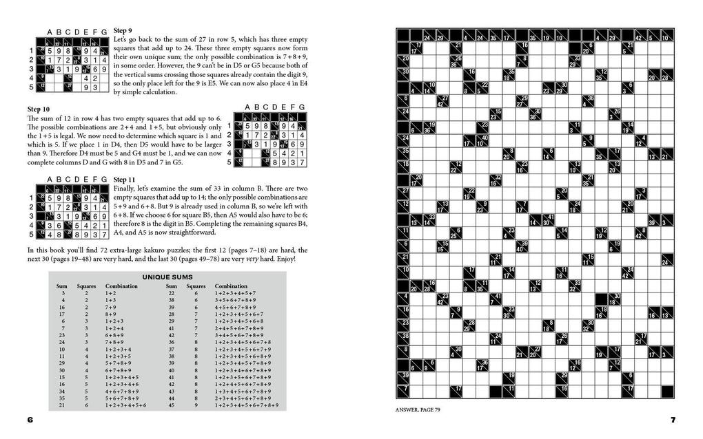 Weitere Ansicht: Colossal Kakuro | Conceptis Puzzles