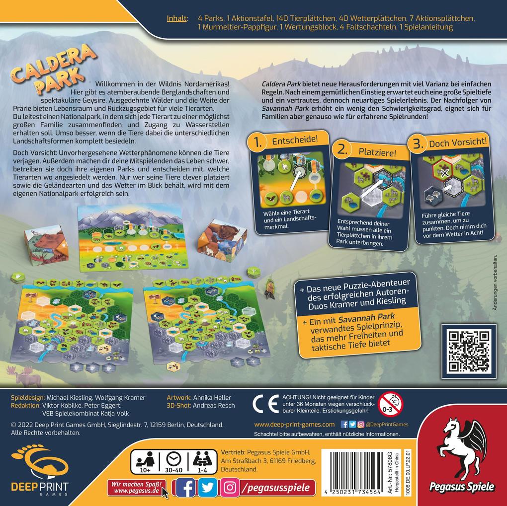 Weitere Ansicht: Caldera Park (Deep Print Games)