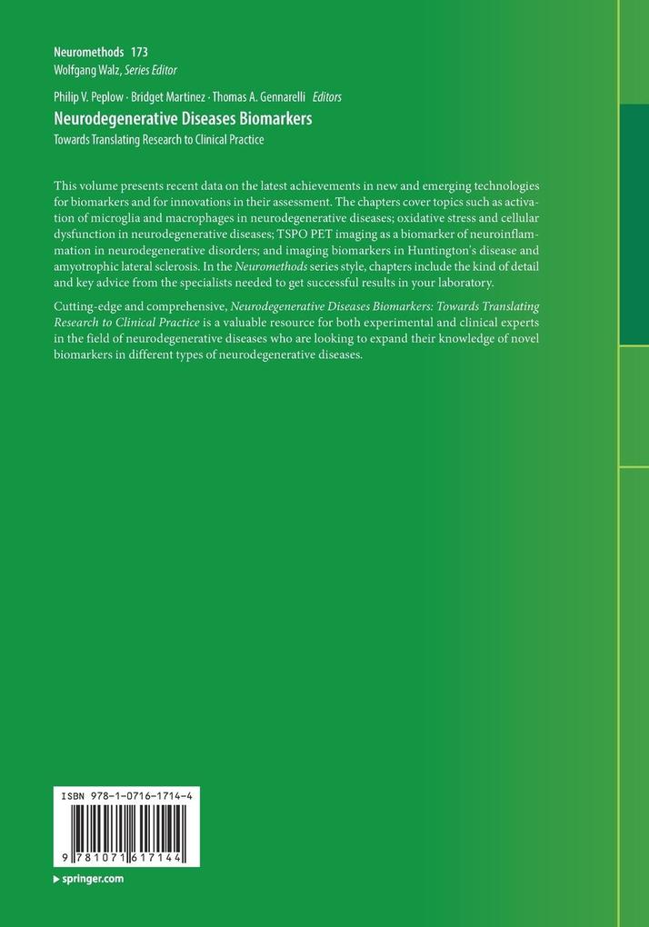 Weitere Ansicht: Neurodegenerative Diseases Biomarkers