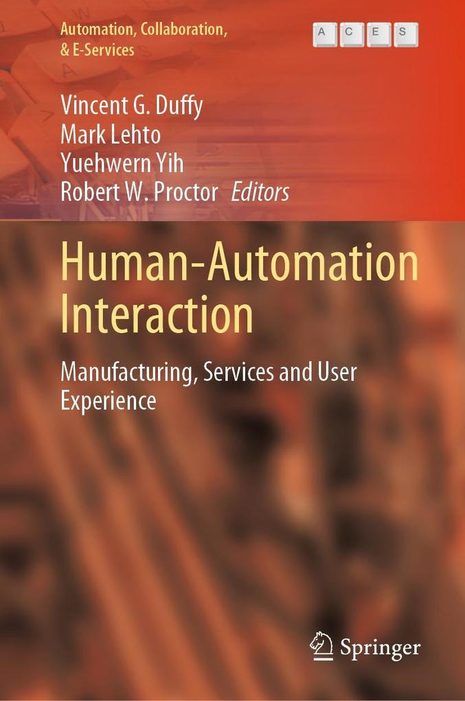 Produktbild: Human-Automation Interaction