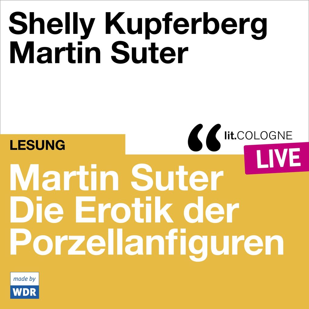 Produktbild: Martin Suter - Die Erotik der Porzellanfiguren | Martin Suter