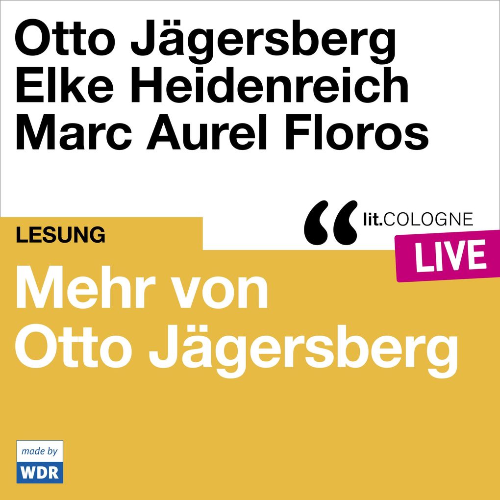 Produktbild: Mehr von Otto Jägersberg | Otto Jägersberg