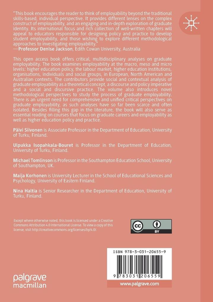 Weitere Ansicht: Rethinking Graduate Employability in Context