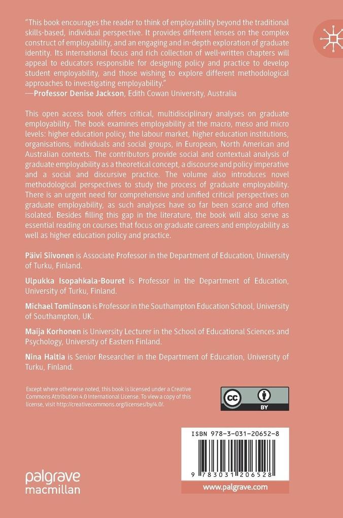 Weitere Ansicht: Rethinking Graduate Employability in Context