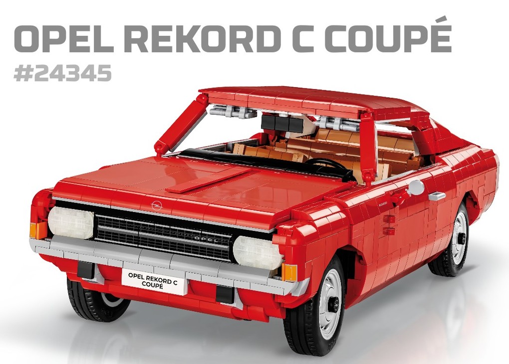 Weitere Ansicht: COBI 24345 - Opel Record C Coupe