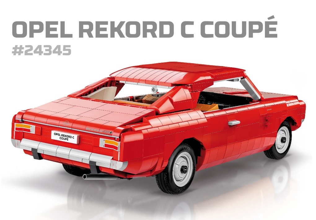 Weitere Ansicht: COBI 24345 - Opel Record C Coupe