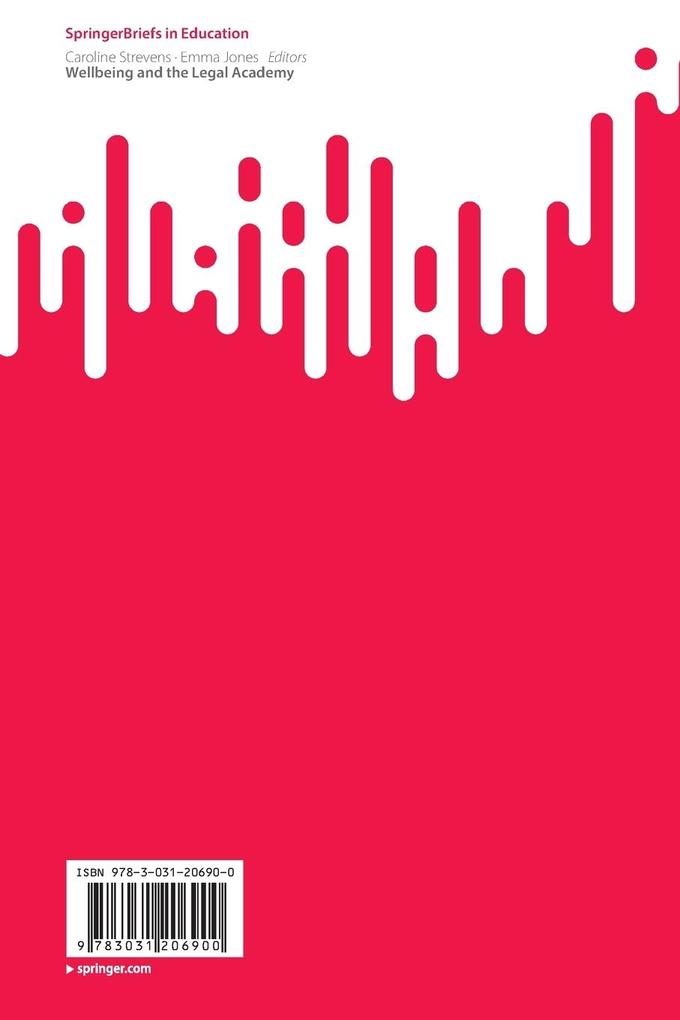 Weitere Ansicht: Wellbeing and the Legal Academy