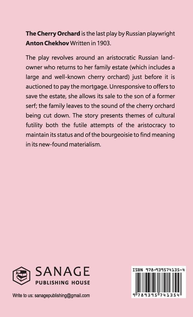 Weitere Ansicht: The Cherry Orchard | Anton Chekhov