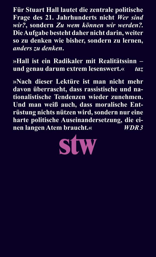Weitere Ansicht: Das verhängnisvolle Dreieck | Stuart Hall