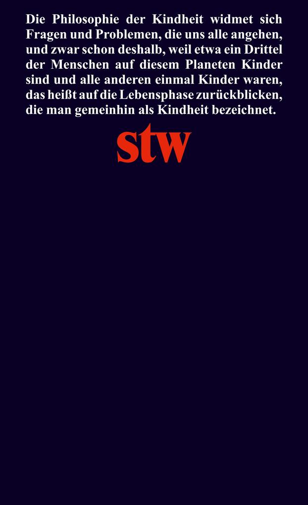 Weitere Ansicht: Philosophie der Kindheit