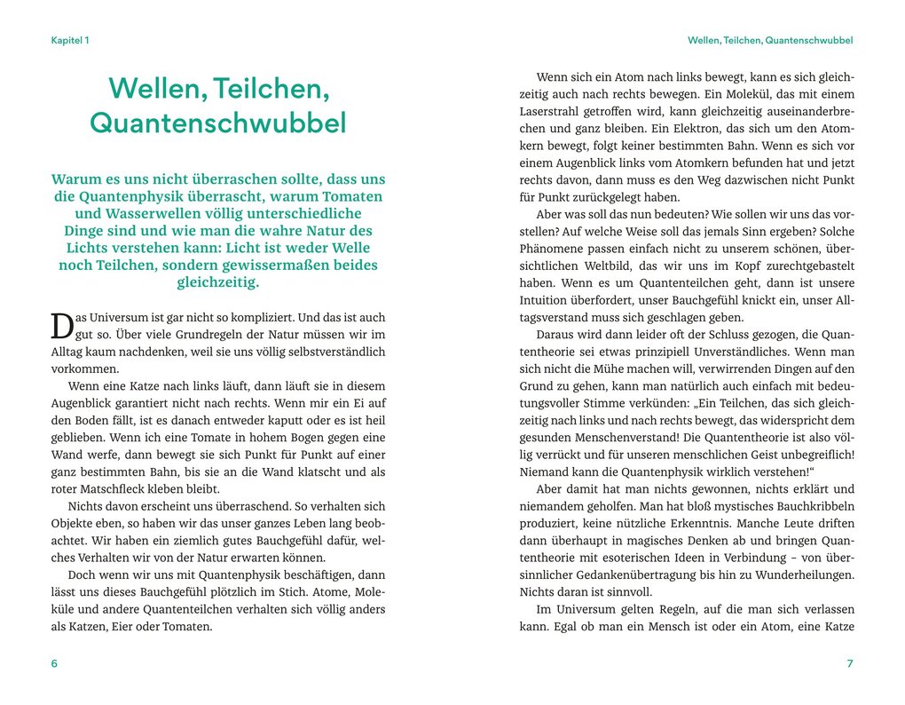 Weitere Ansicht: Warum wir nicht durch Wände gehen* | Florian Aigner