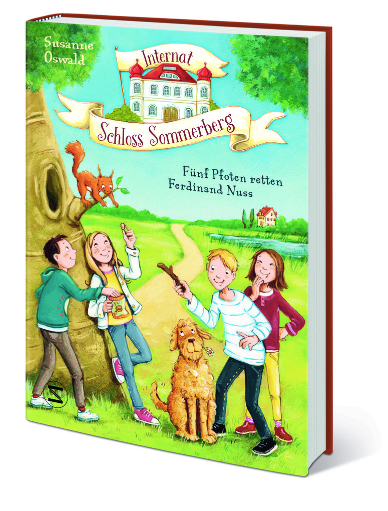 Weitere Ansicht: Internat Schloss Sommerberg - Fünf Pfoten retten Ferdinand Nuss | Susanne Oswald