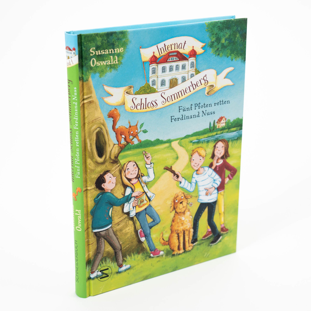 Weitere Ansicht: Internat Schloss Sommerberg - Fünf Pfoten retten Ferdinand Nuss | Susanne Oswald