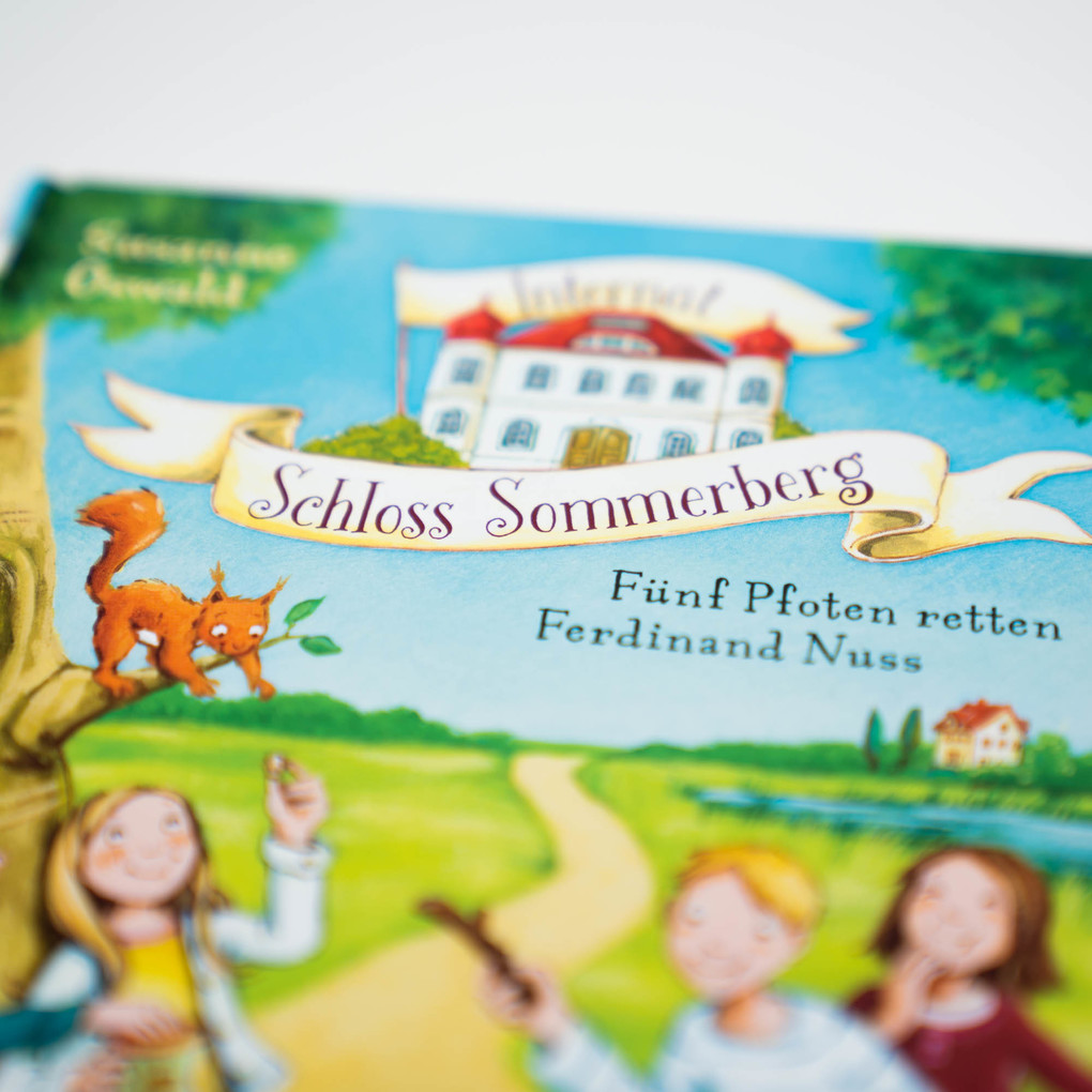 Weitere Ansicht: Internat Schloss Sommerberg - Fünf Pfoten retten Ferdinand Nuss | Susanne Oswald