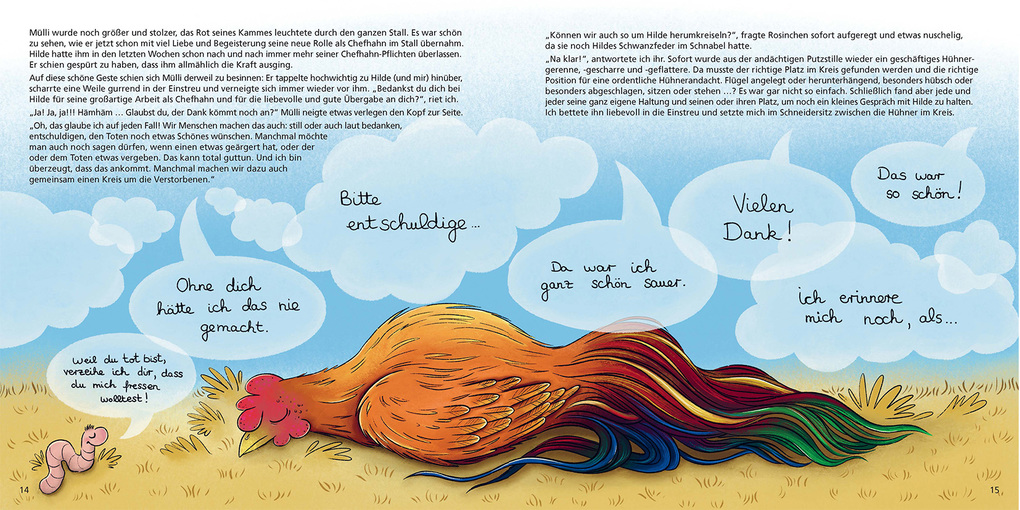 Weitere Ansicht: Ein hahnsinnig schöner Abschied | Britta Honeder