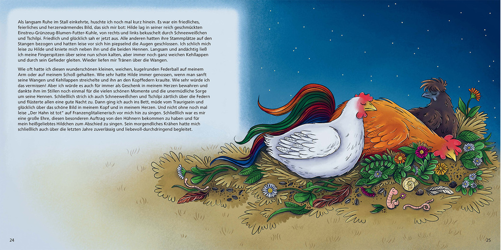 Weitere Ansicht: Ein hahnsinnig schöner Abschied | Britta Honeder