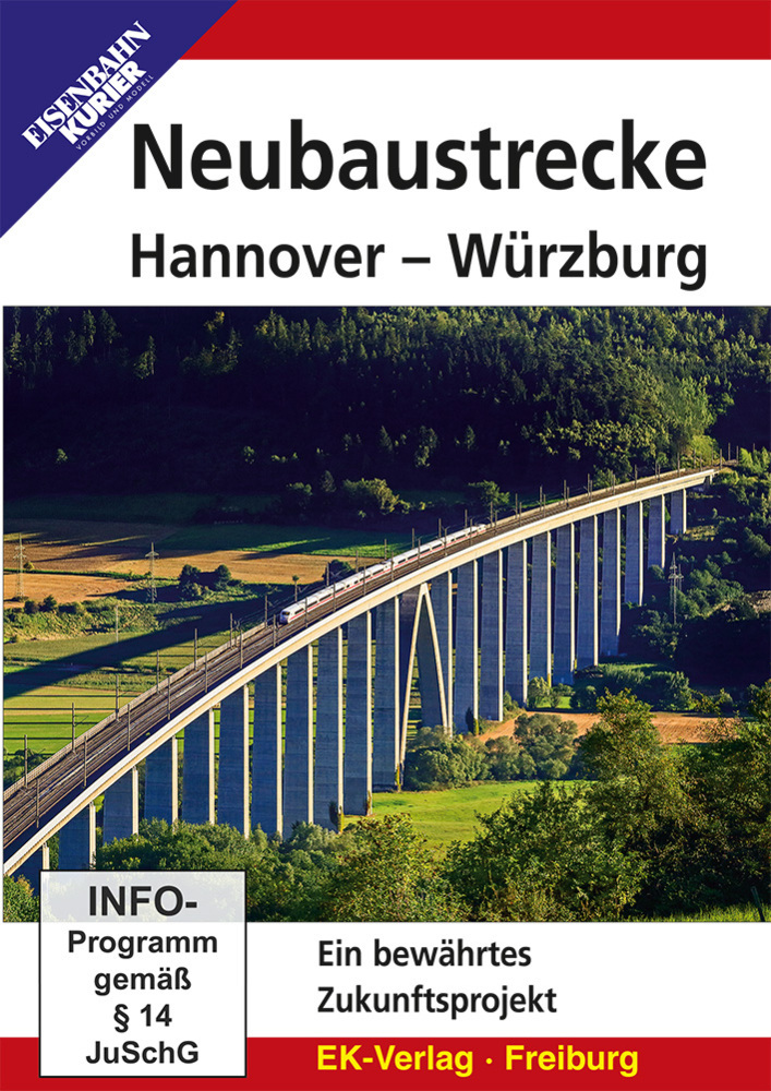 Produktbild: Neubaustrecke Hannover-Würzburg, 1 DVD