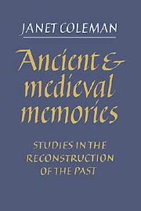 Produktbild: Ancient and Medieval Memories | Janet Coleman
