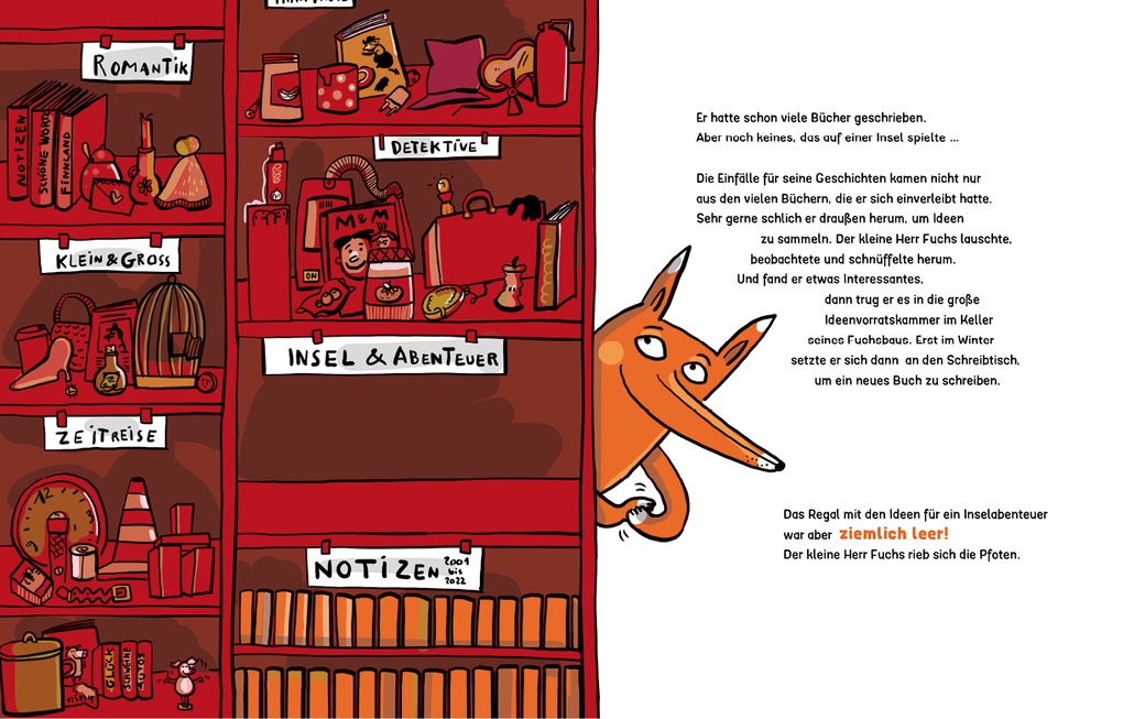 Weitere Ansicht: Herr Fuchs mag blaukarierte Abenteuer! | Franziska Biermann