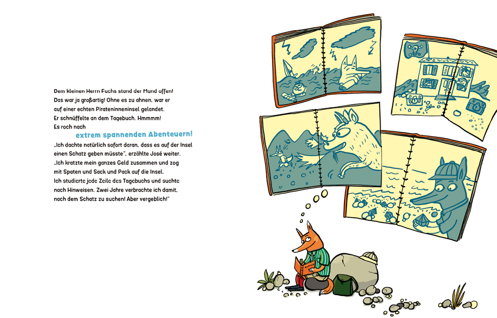 Weitere Ansicht: Herr Fuchs mag blaukarierte Abenteuer! | Franziska Biermann