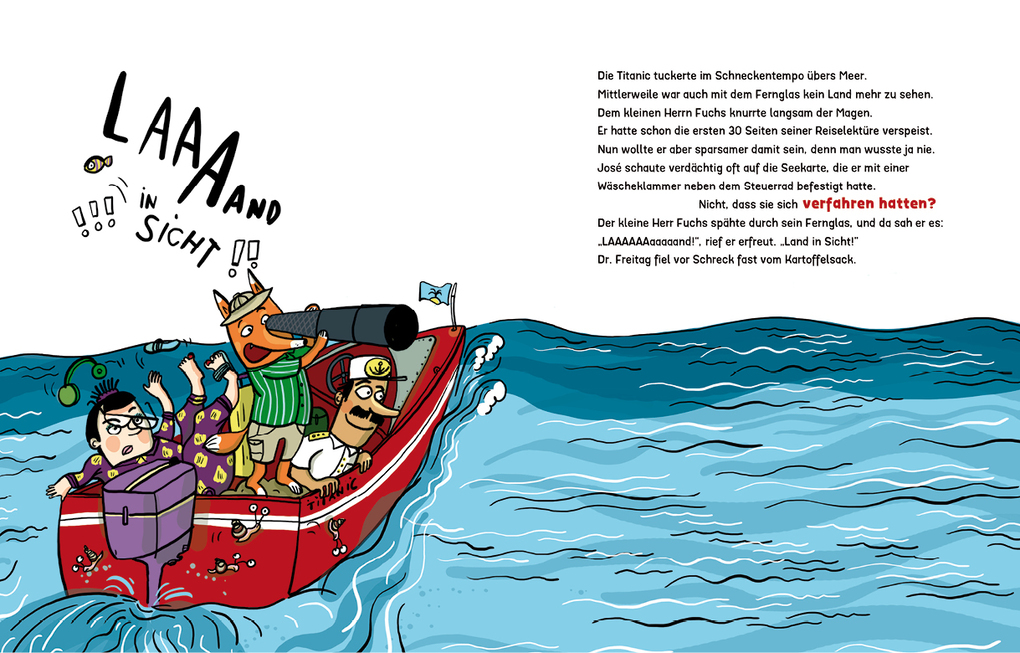 Weitere Ansicht: Herr Fuchs mag blaukarierte Abenteuer! | Franziska Biermann