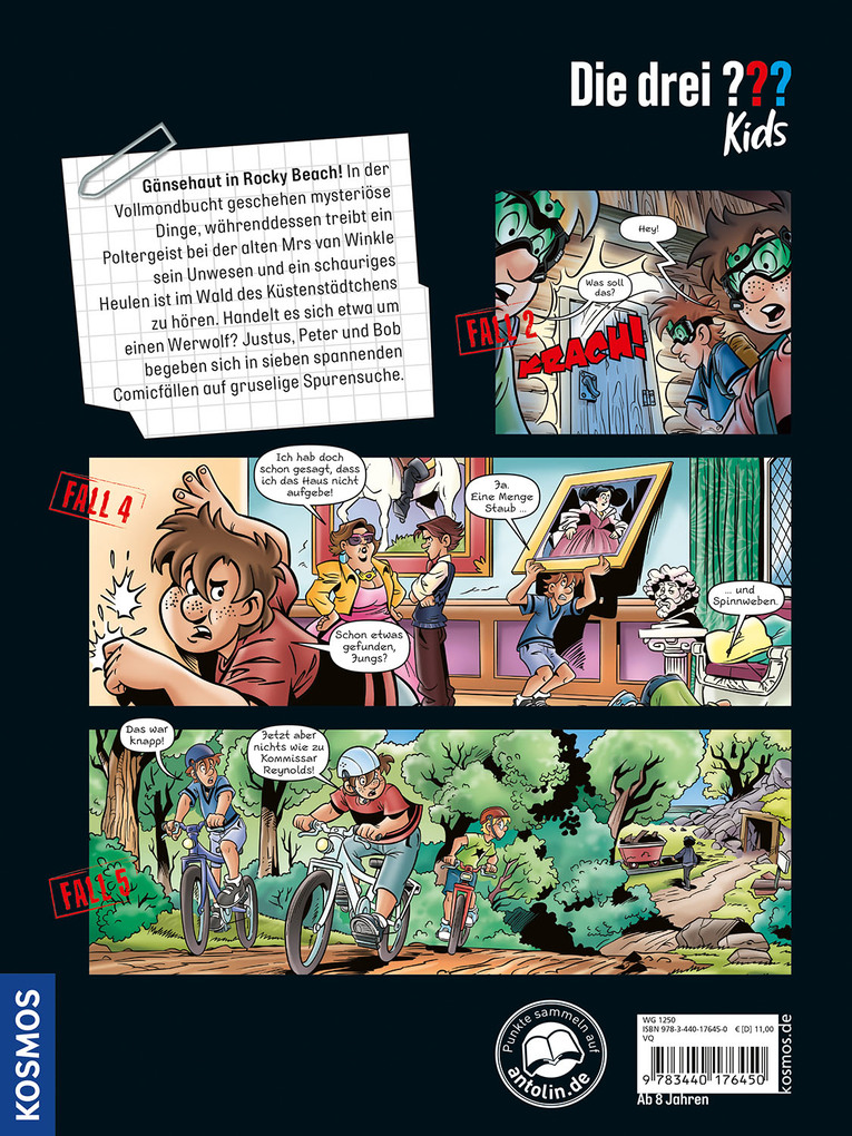 Weitere Ansicht: Die drei ??? Kids Gruselnächte in Rocky Beach | Björn Springorum