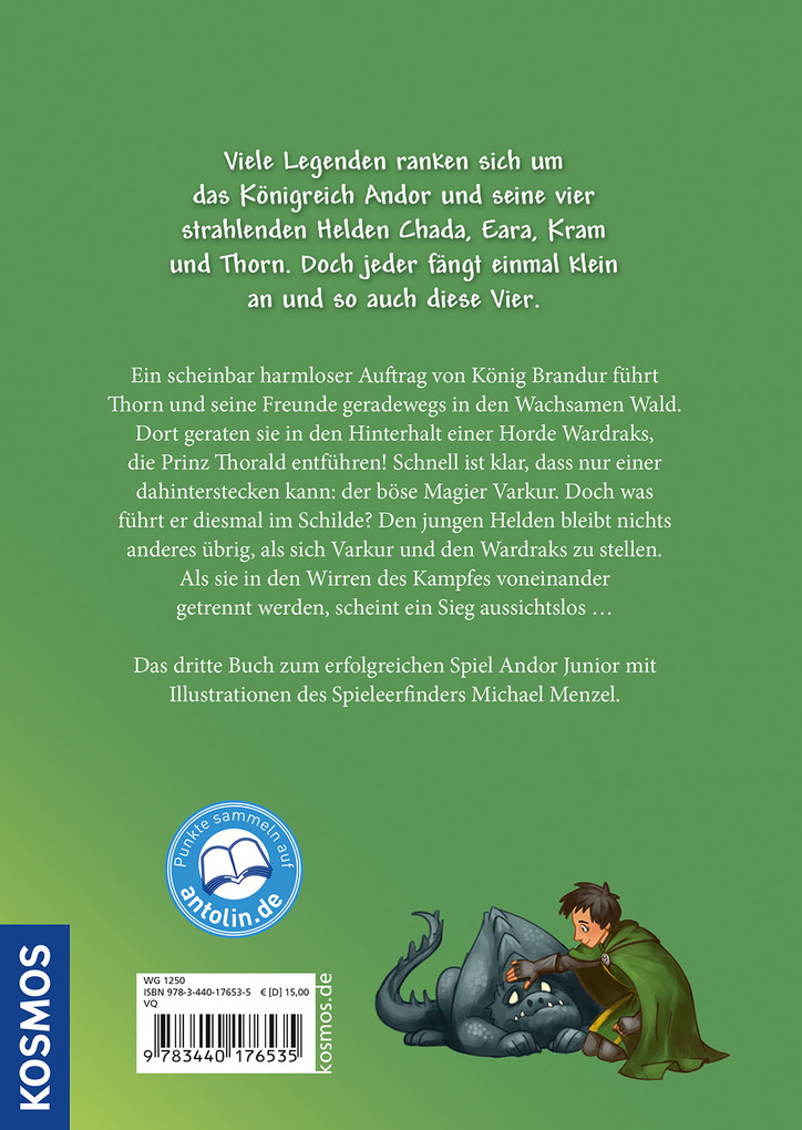 Weitere Ansicht: Andor Junior, 3, Das Flüstern im Wald | Jens Baumeister