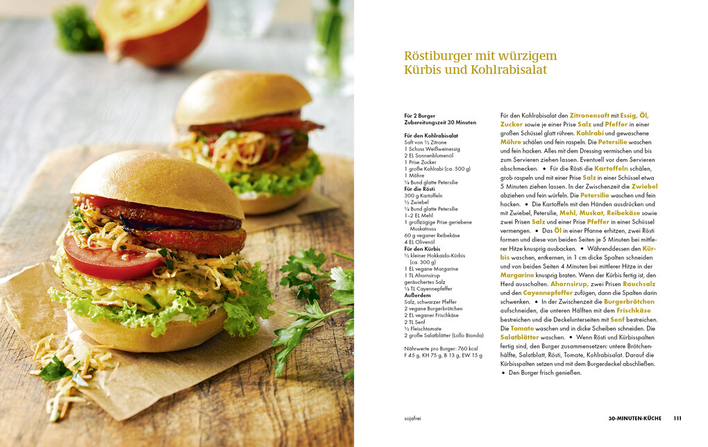 Weitere Ansicht: Krass lecker vegan | Nicole Just, Alexander Flohr
