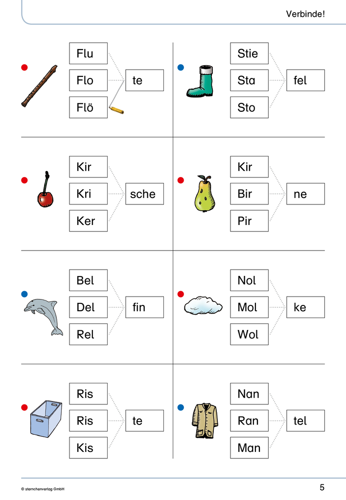 Weitere Ansicht: Mein Lupenleseheft 2 - Ich kann ganz genau lesen - DaZ | Katrin Langhans, sternchenverlag GmbH