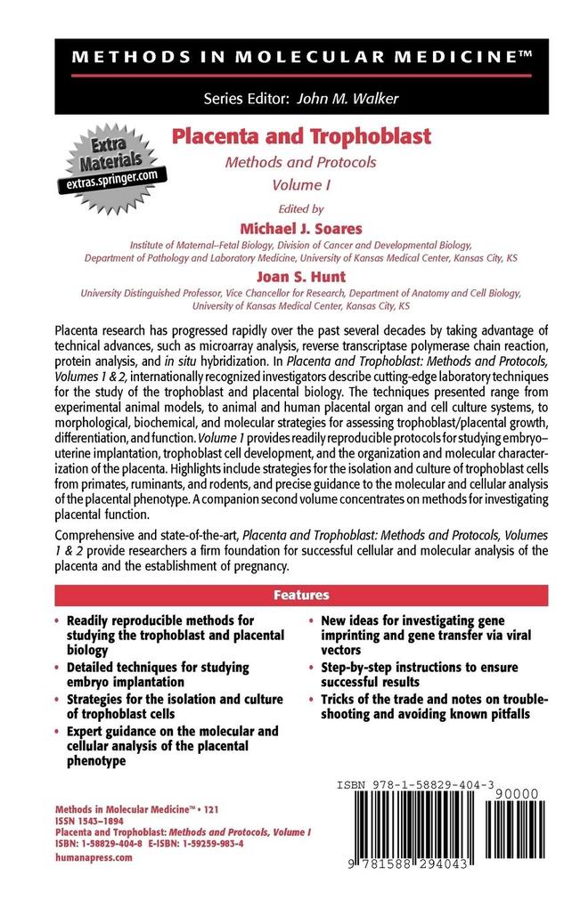 Weitere Ansicht: Placenta and Trophoblast | Soares