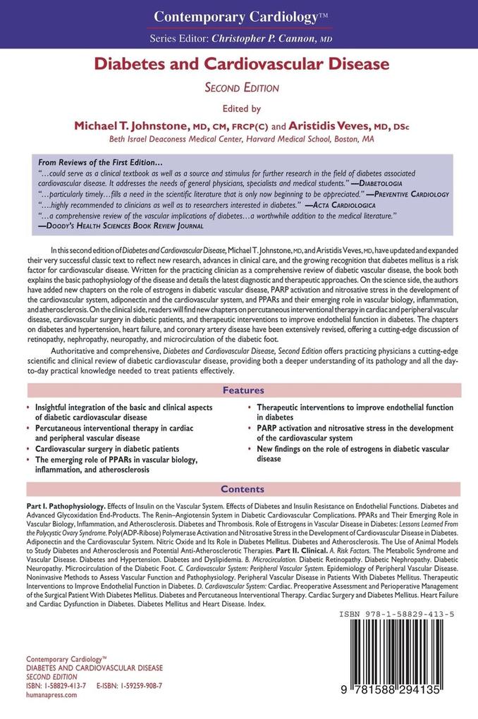 Weitere Ansicht: Diabetes and Cardiovascular Disease