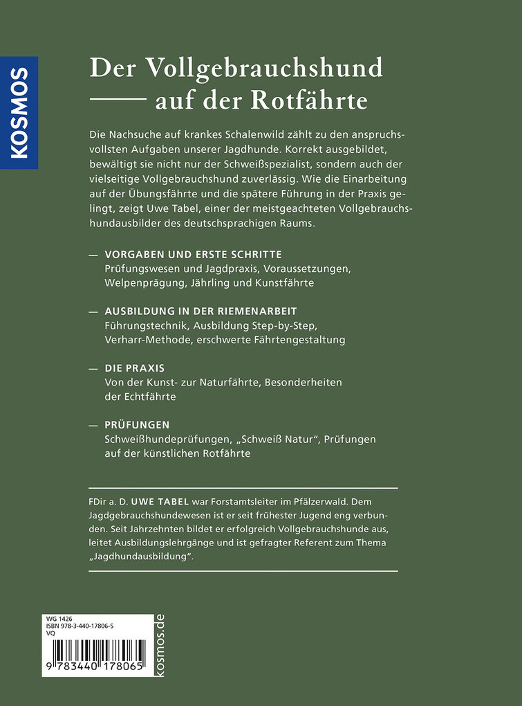 Weitere Ansicht: Auf der Schweißfährte | Uwe Tabel