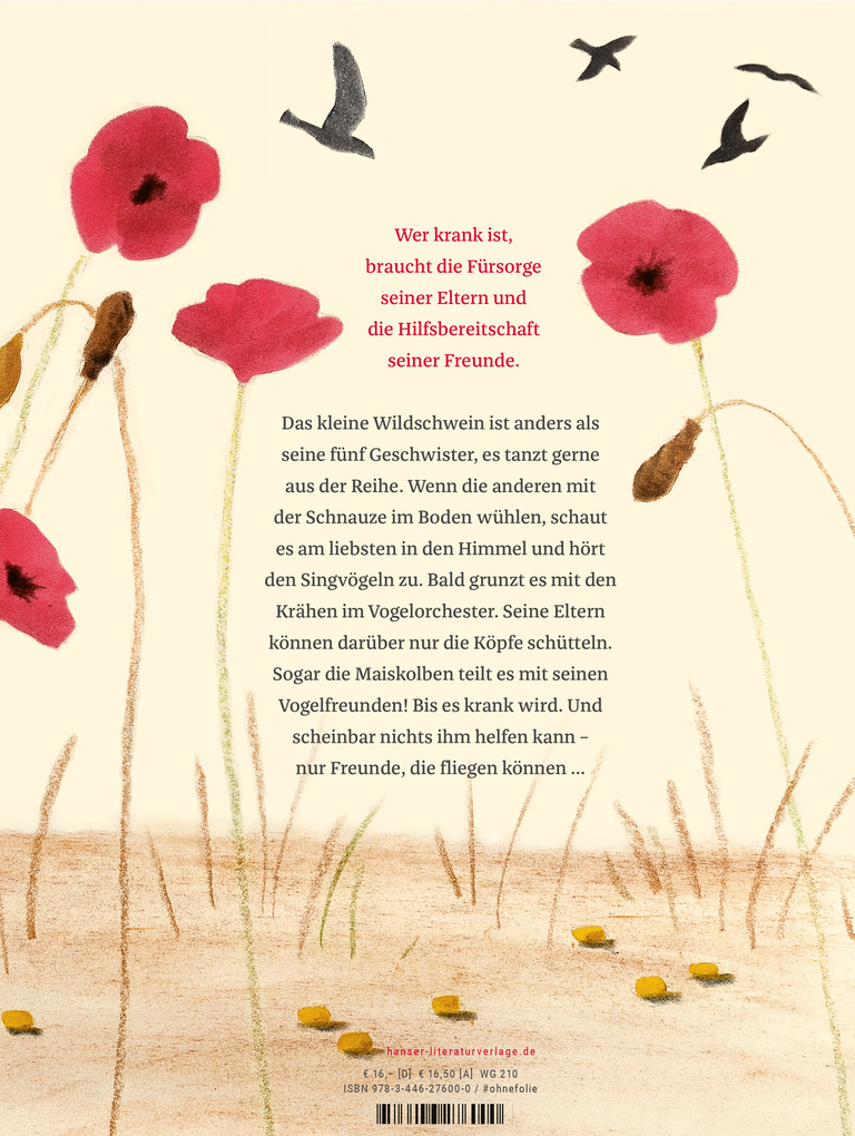 Weitere Ansicht: Das kleine Wildschwein und die Krähen | Franz Hohler, Kathrin Schärer
